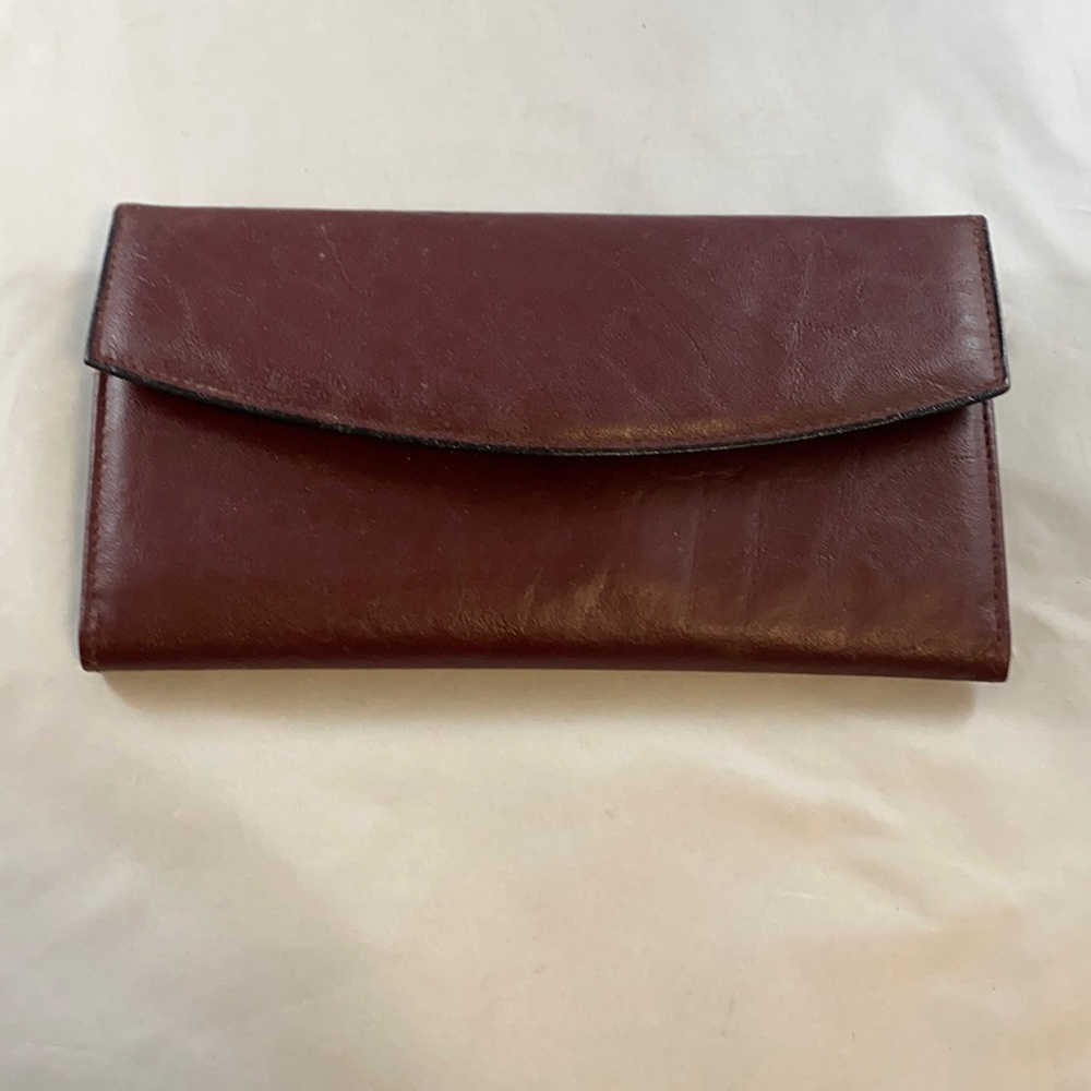 Prince Gardner Burgundy Leather Wallet